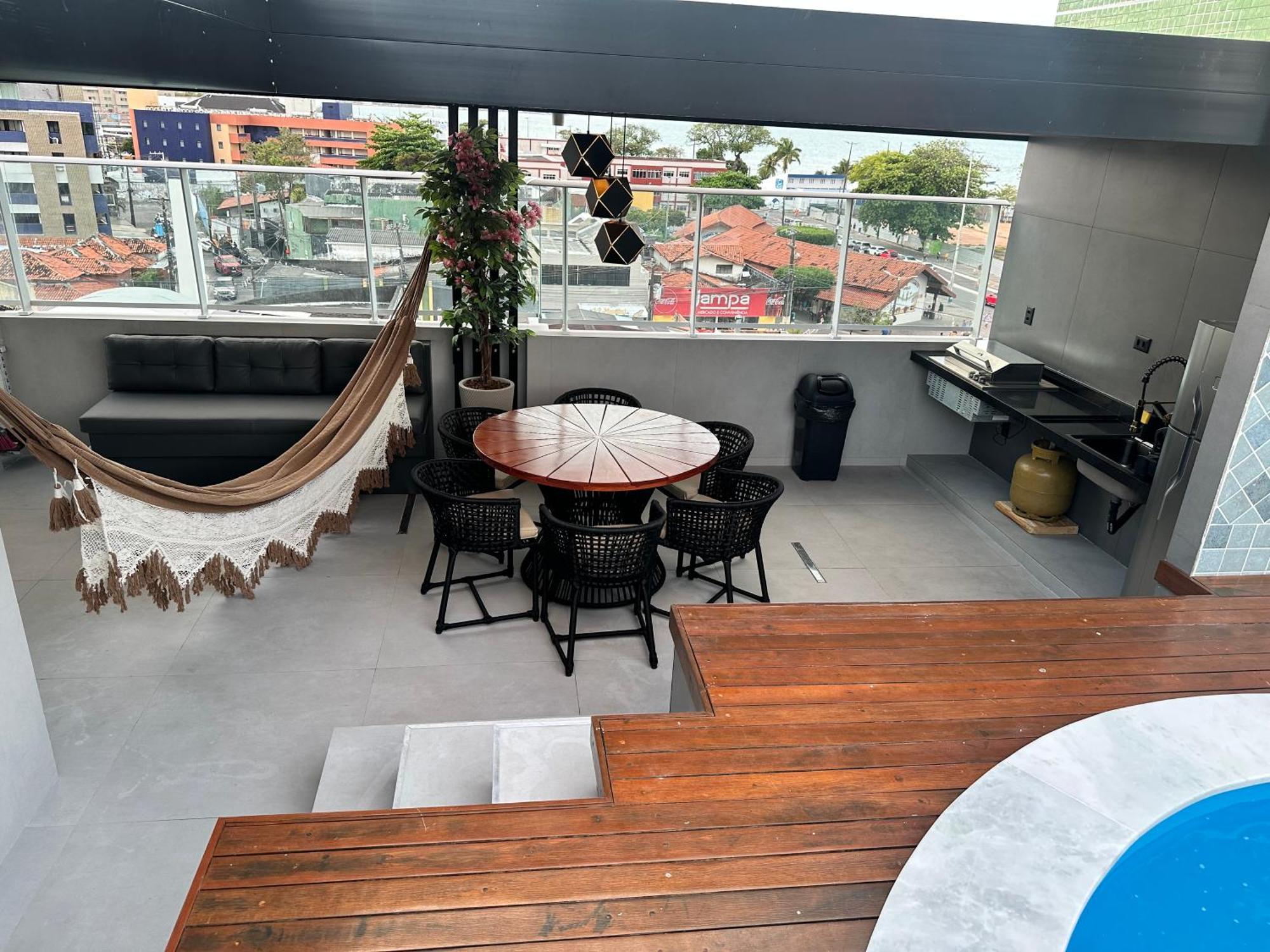 Apartamento Cobertura De Luxo Com Vista Mar - Tambau *